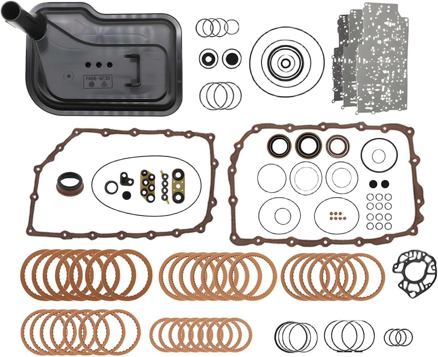 6L80E Master Rebuild Kit with Frictions and Filter