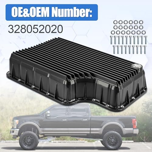 6R140 Deep Cast Aluminum Transmission Pan, Ford Super Duty view 2