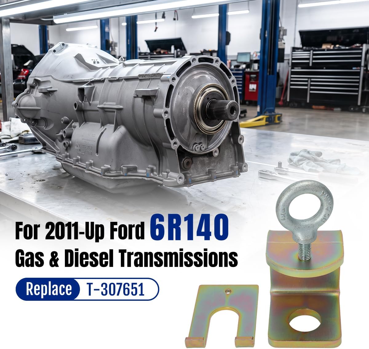 6R140 Transmission Input Assembly Installation Tool view 2