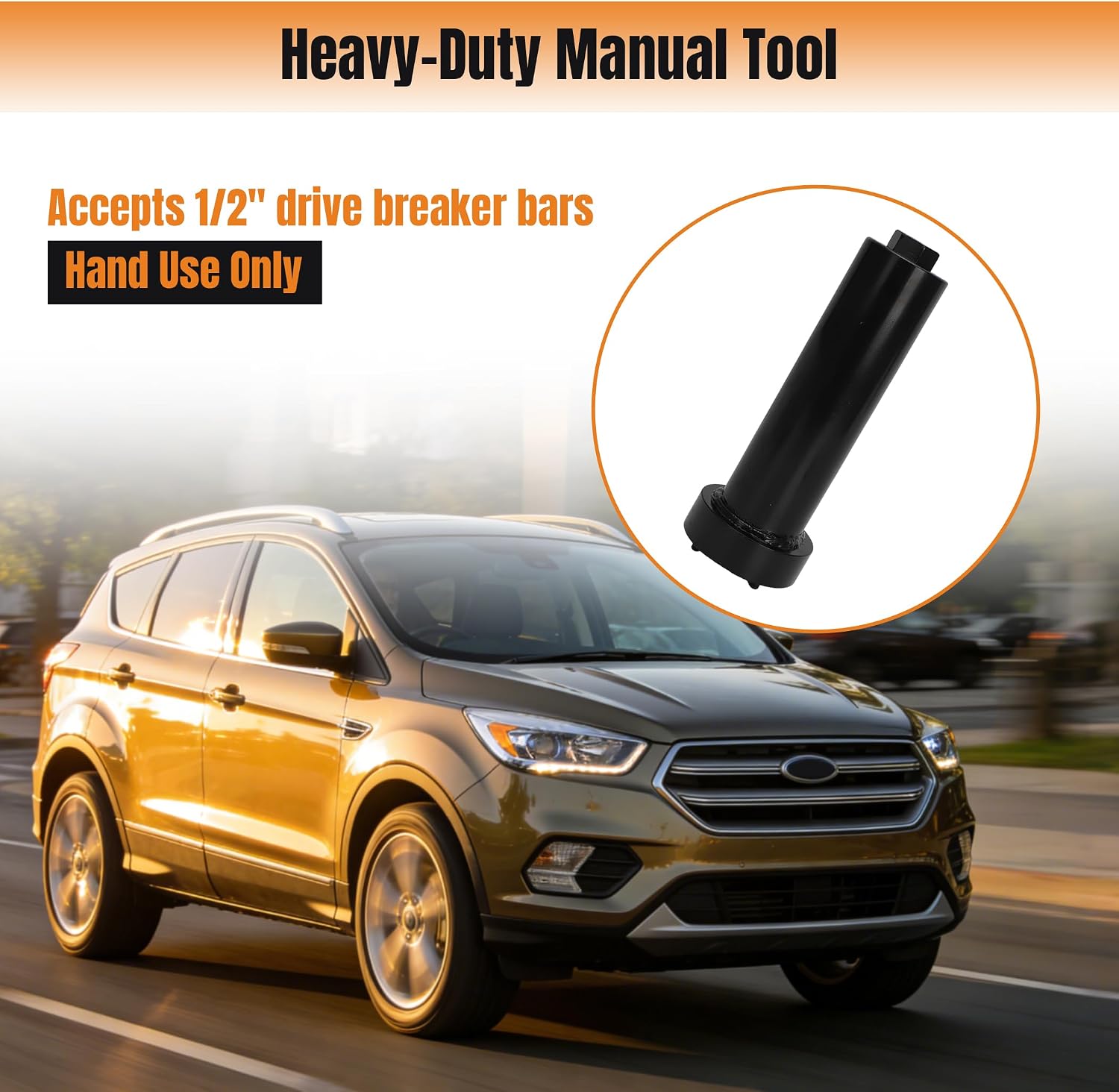 6R140 Output Shaft Spanner Nut Tool for Ford Super Duty view 2