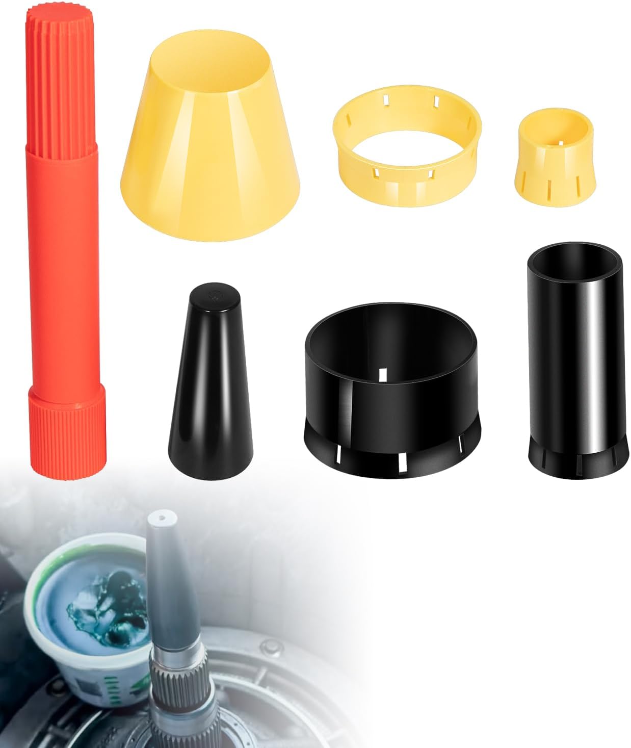 6R140 Seal Ring Expander and Downsizer Tool Kit, 6-Piece