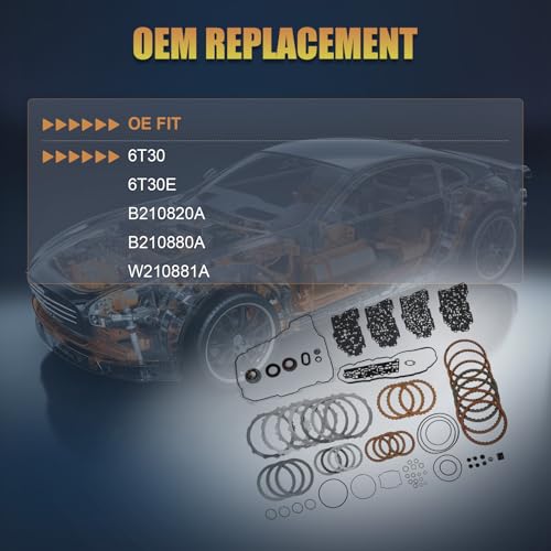 6T30 Transmission Master Rebuild Kit for Chevy Cruze and Aveo view 3