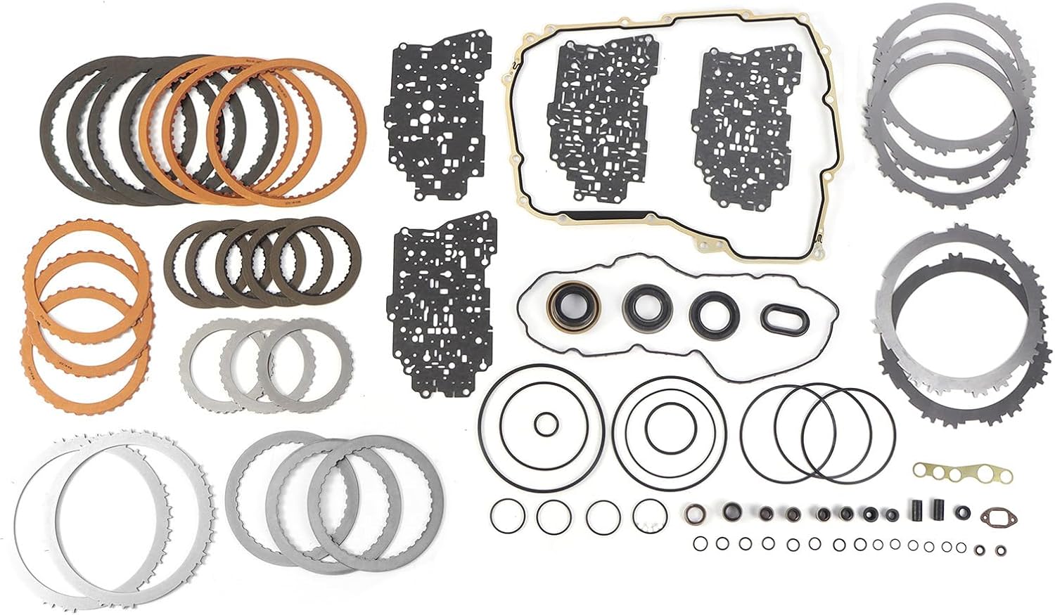 6T45E Transmission Master Rebuild Kit with Frictions