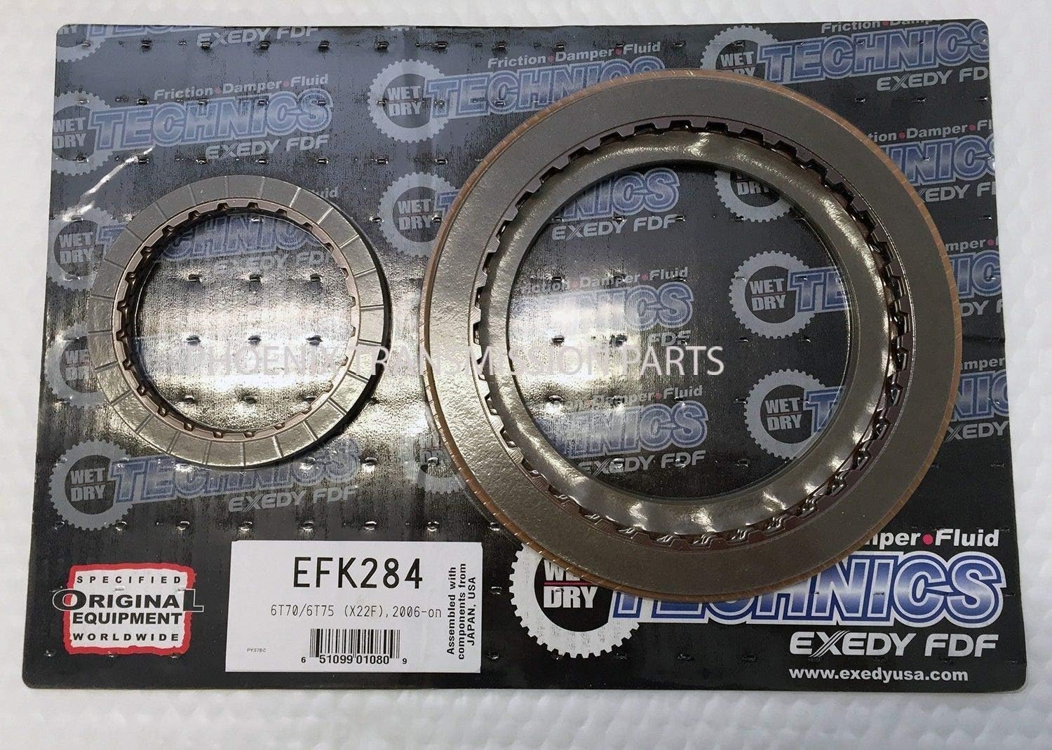 6T70 6T75 Friction Module Clutch Rebuild Kit, GM 2007-Up