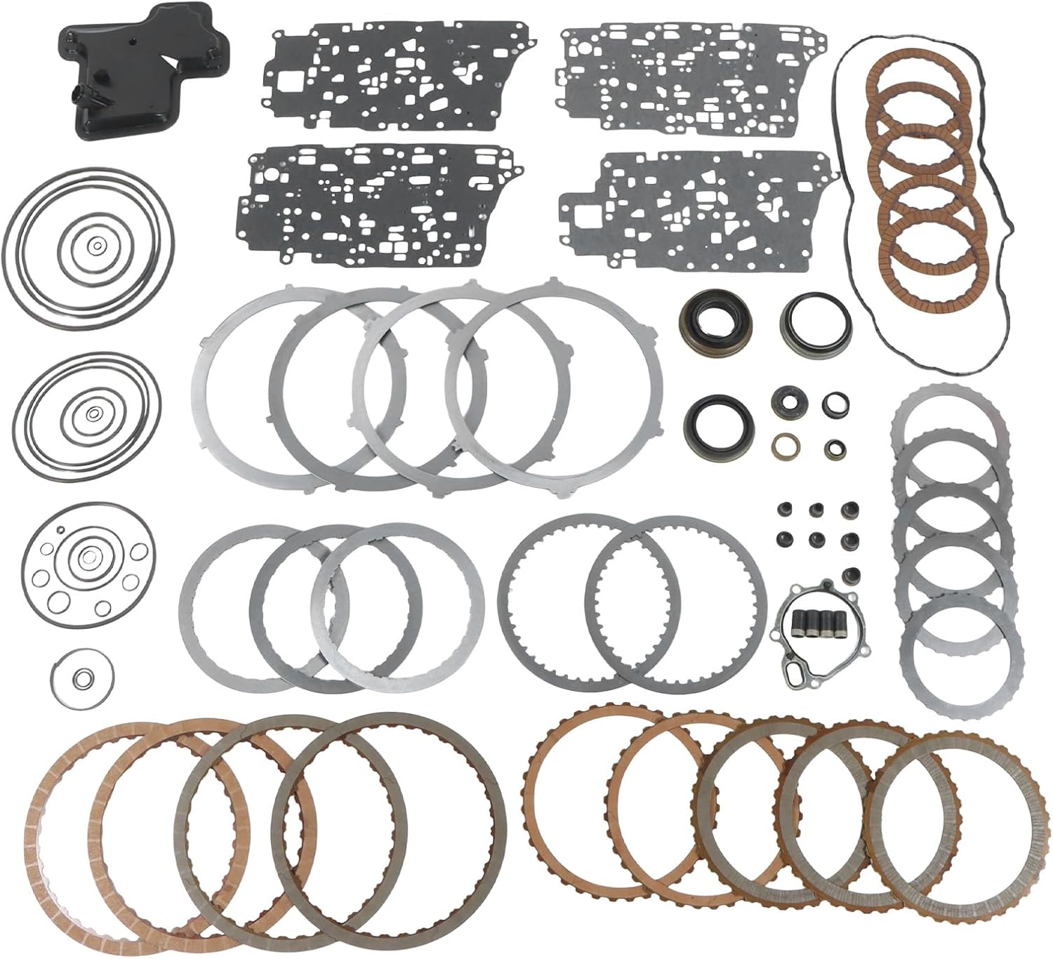 8F35 Master Rebuild Kit with Filter, Frictions, Steels