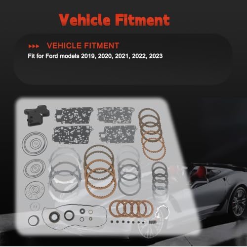 8F35 Master Rebuild Kit with Filter, Frictions, Steels view 3