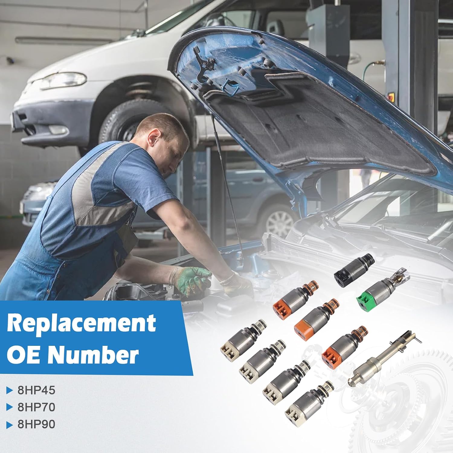 8HP45 Transmission Solenoid Kit for BMW X3 and X5 view 3