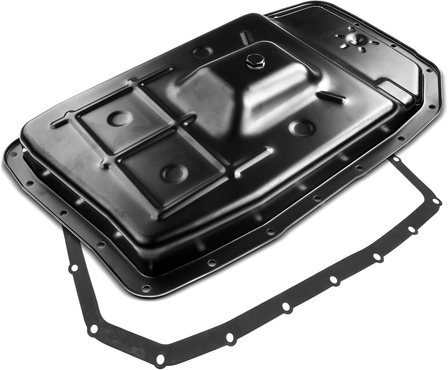 6R80 Transmission Pan with Drain Plug and Gasket