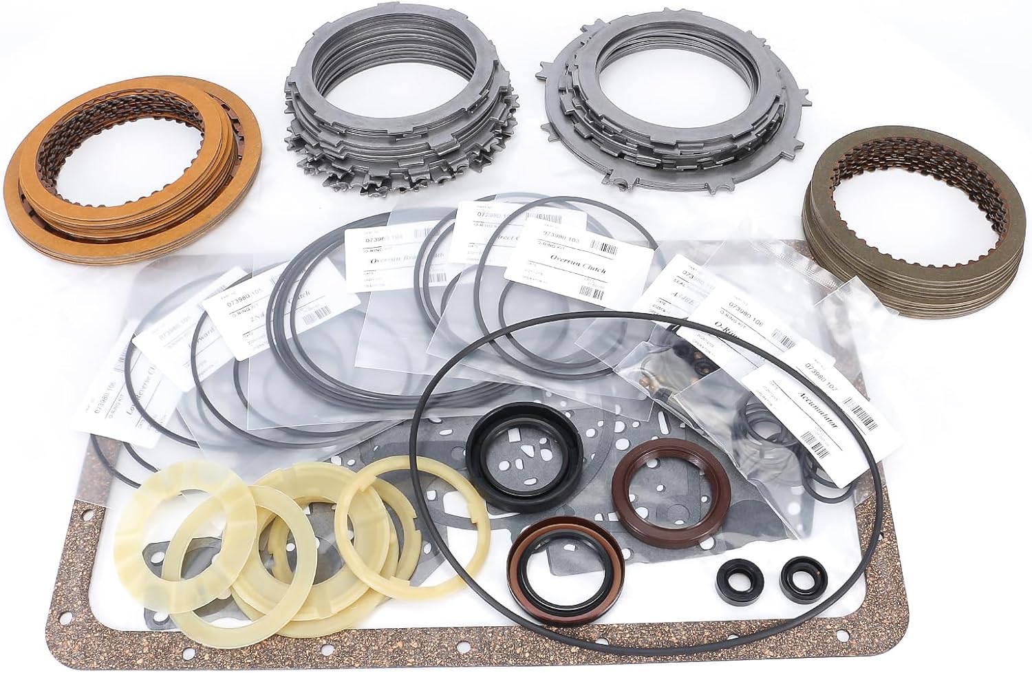 A340E Transmission Master Rebuild Kit with Frictions and Steels