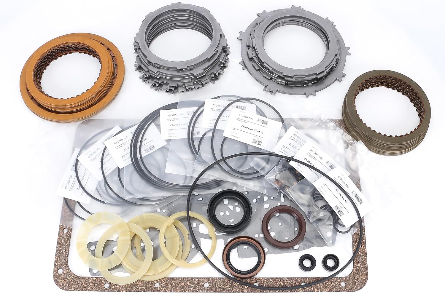 A340E Transmission Master Rebuild Kit with Frictions and Steels view 2