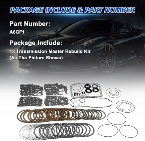 A6GF1 6-Speed Transmission Master Rebuild Kit Hyundai Kia view 3