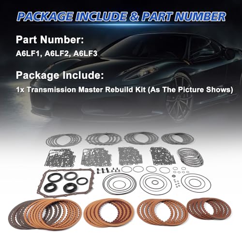 A6LF1 Transmission Master Rebuild Kit Hyundai Sonata view 2