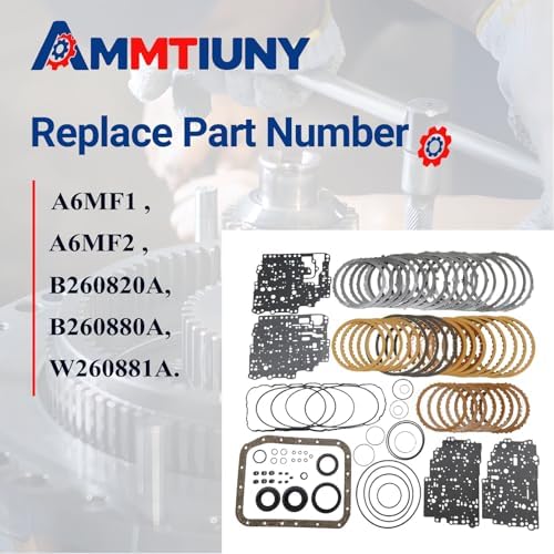 A6MF1/A6MF2 Transmission Master Rebuild Kit Hyundai Kia view 2