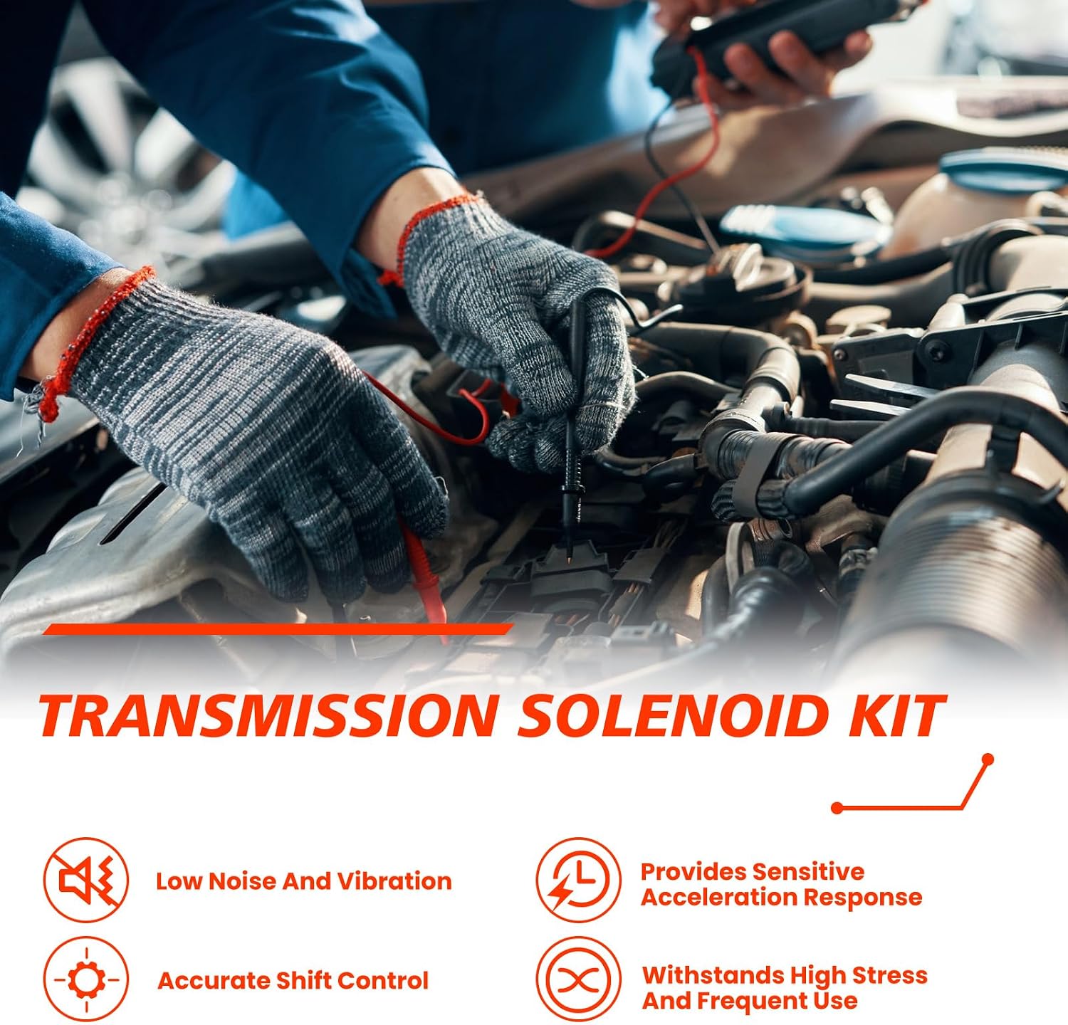 A750F Transmission Solenoid Kit 7-Piece for Lexus LX470 view 2