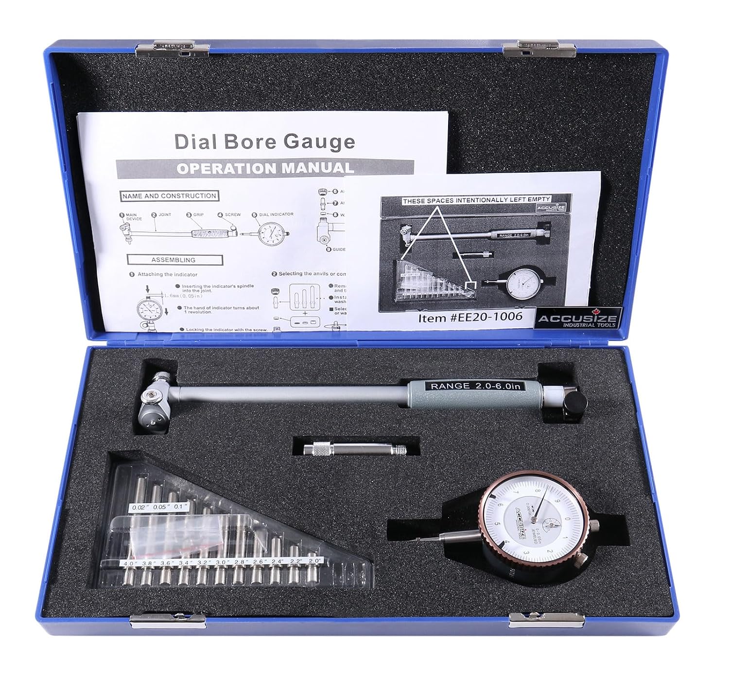 Dial Bore Gauge Set 2-6 in for 4L60E Pump Bore Wear