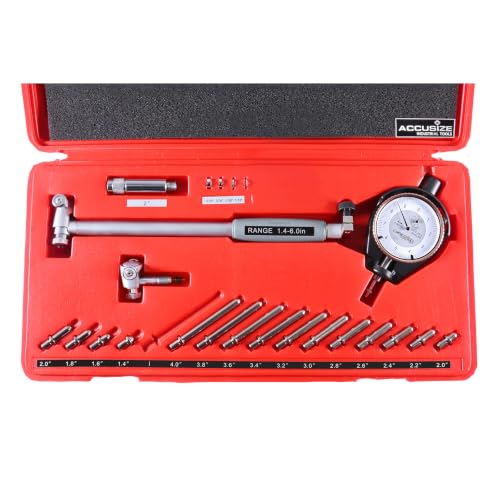 Accusize EE20-2416 Dial Bore Gauge Set 1.4-6 in .0001 view 2