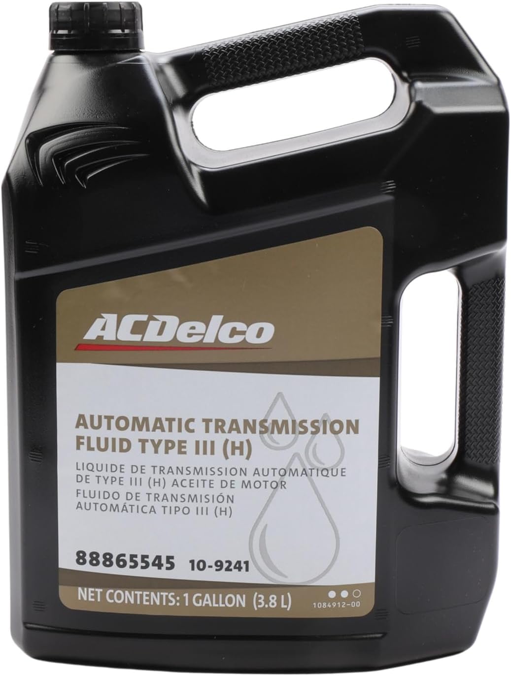 ACDelco 10-9241 Dexron III (H) Automatic Transmission Fluid 1 Gallon