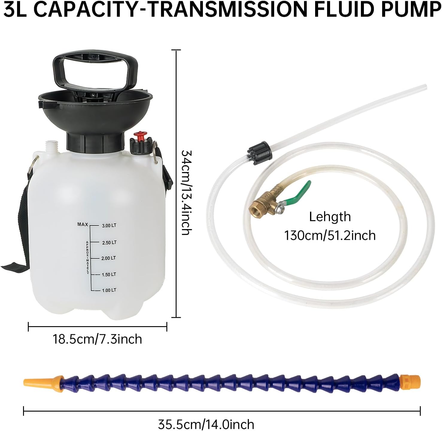 AIGMISON 3L Pressurized Transmission Fluid Fill Pump view 2