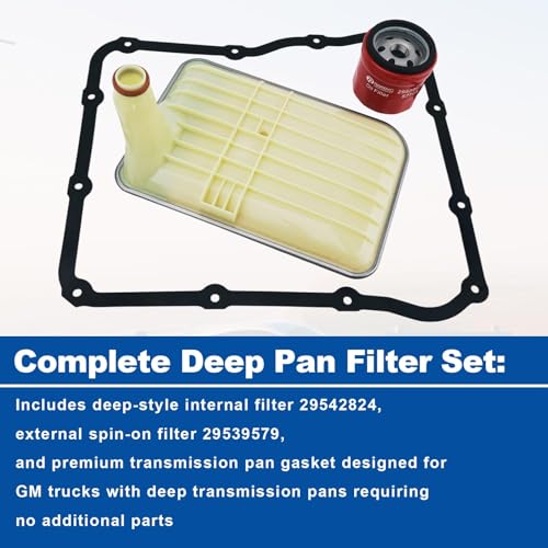 Allison 1000/2000 Deep Pan Filter & Gasket Kit, Duramax view 2