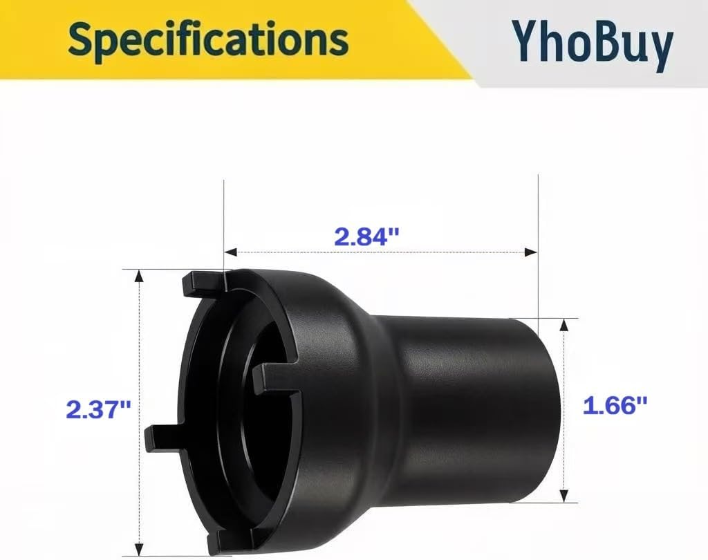 Allison 1000 Output Shaft Lock Nut Socket, J-38805 view 2