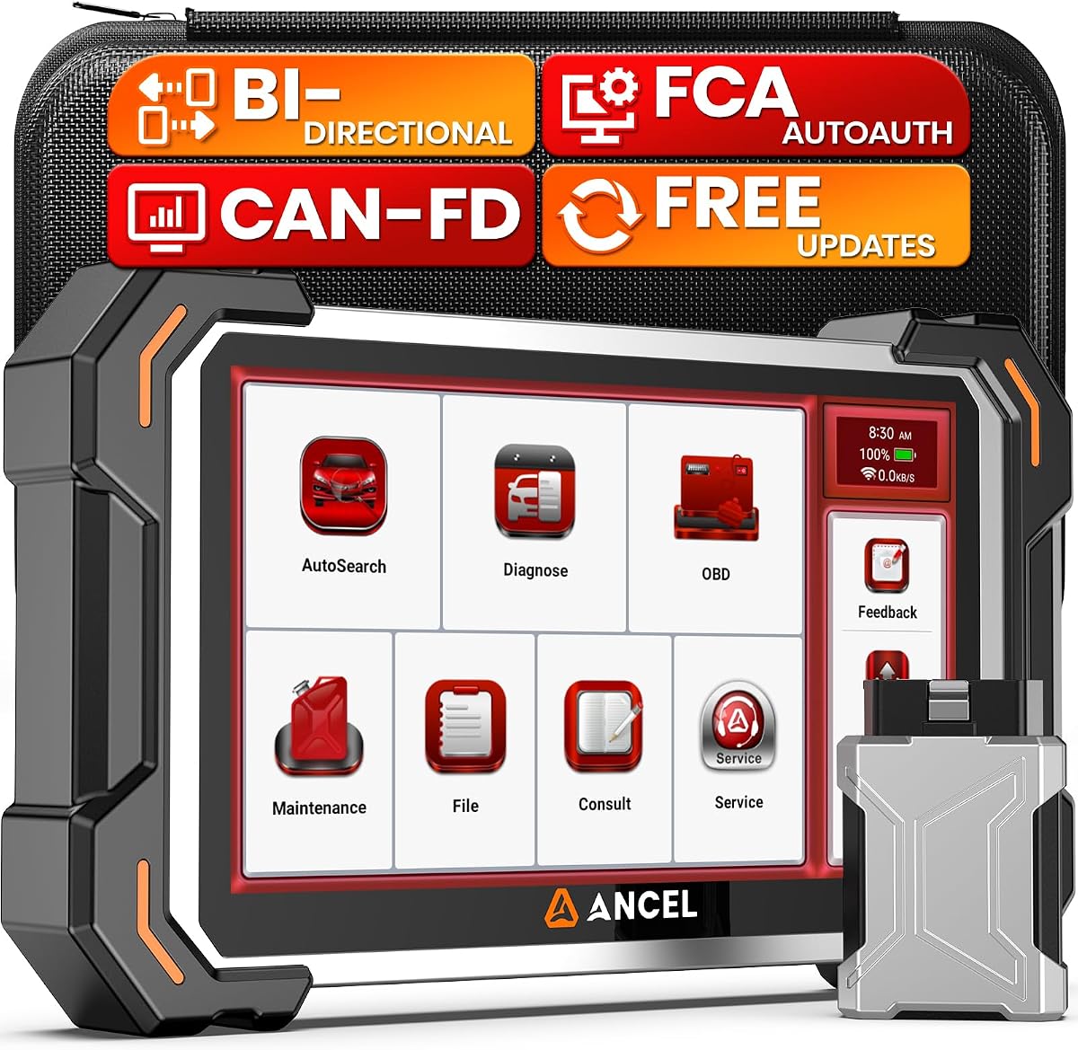 ANCEL DS500BT Bidirectional Full-System Scan Tool