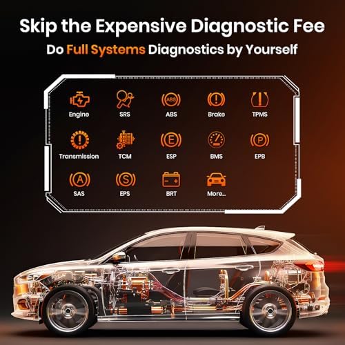 ANCEL FD700 Ford Lincoln Full System OBD2 Scanner view 2