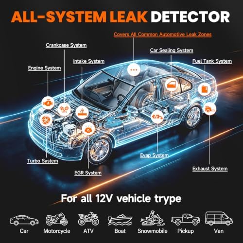 ANCEL S3000-US Automotive Smoke Machine EVAP Leak Tester view 2