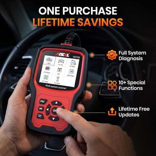 ANCEL VD700 VW Audi Full System Scanner for DSG view 2