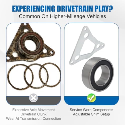 Audi 0B4 Left Axle Flange Play Repair Kit 0B4409294D view 3