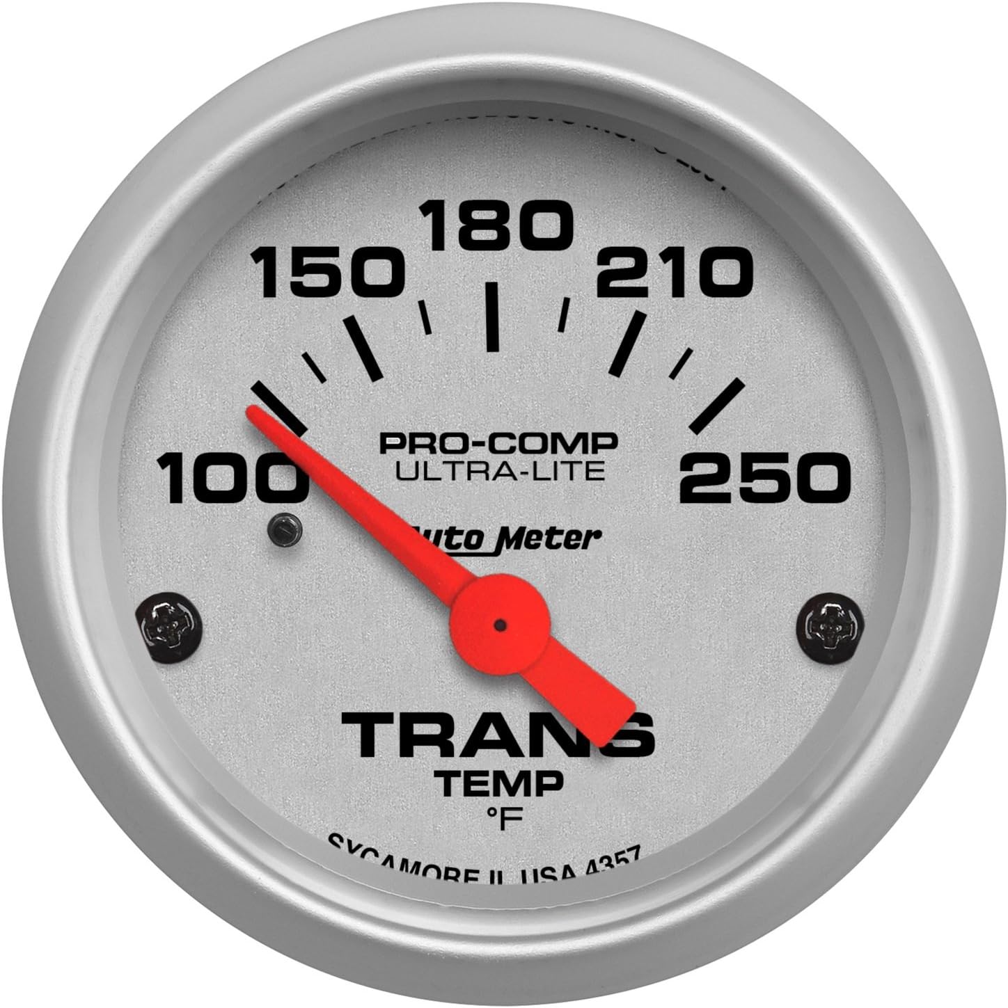 Auto Meter 4357 Electric Transmission Temp Gauge, 2-1/16 in