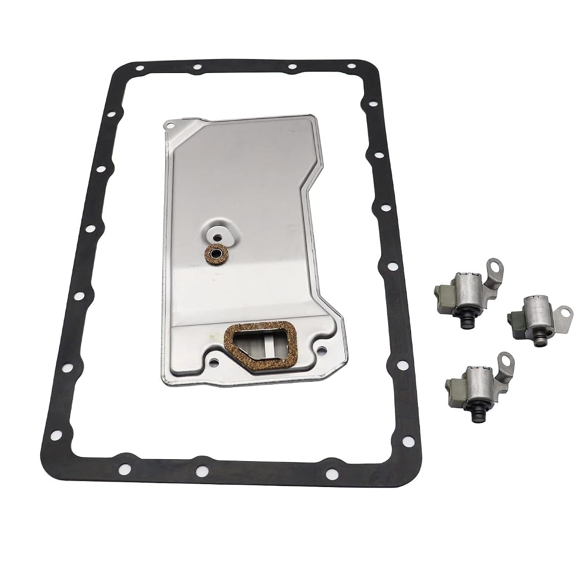 AW4 A340 Shift & TCC Lockup Solenoid Kit w/ Filter view 3