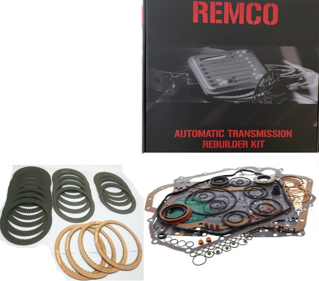 AX4N 4F50N Banner Rebuild Kit with Clutches 2004-Up Ford
