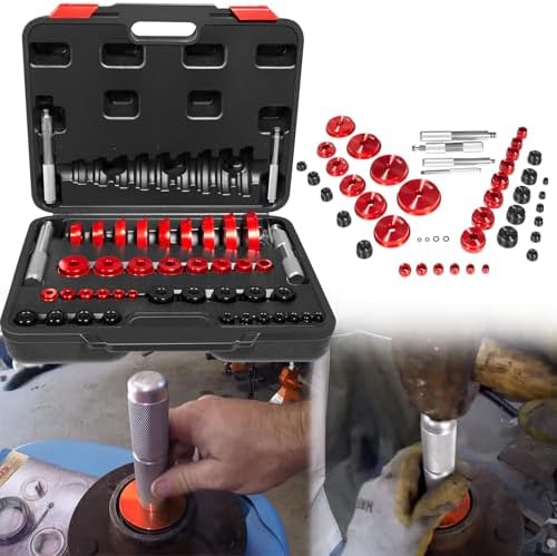 Bearing Race and Seal Driver Kit, 43-Piece Billet Aluminum view 2