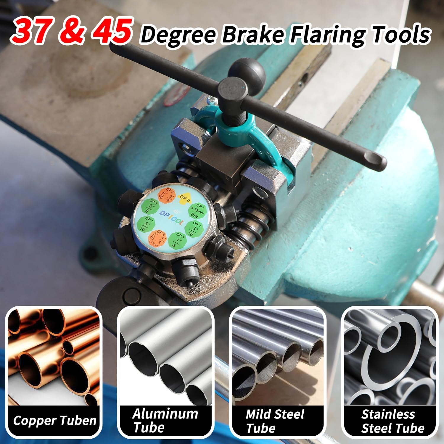 37/45 Degree Brake and Trans Cooler Line Flaring Kit view 2