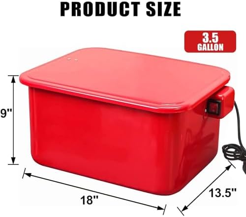3.5 Gallon Benchtop Parts Washer with 110V Solvent Pump view 2