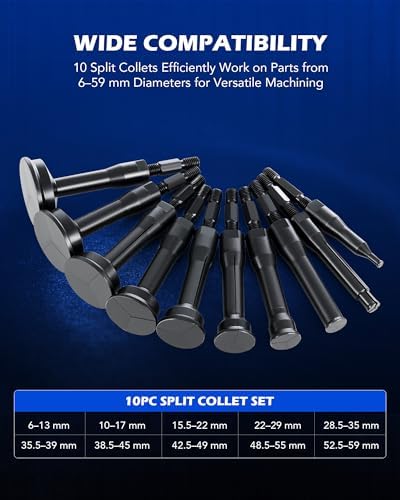 16-Piece Blind Hole Bearing Puller and Slide Hammer Kit with Expanding Collets for Pilot, Pocket, and Internal Bearings view 2