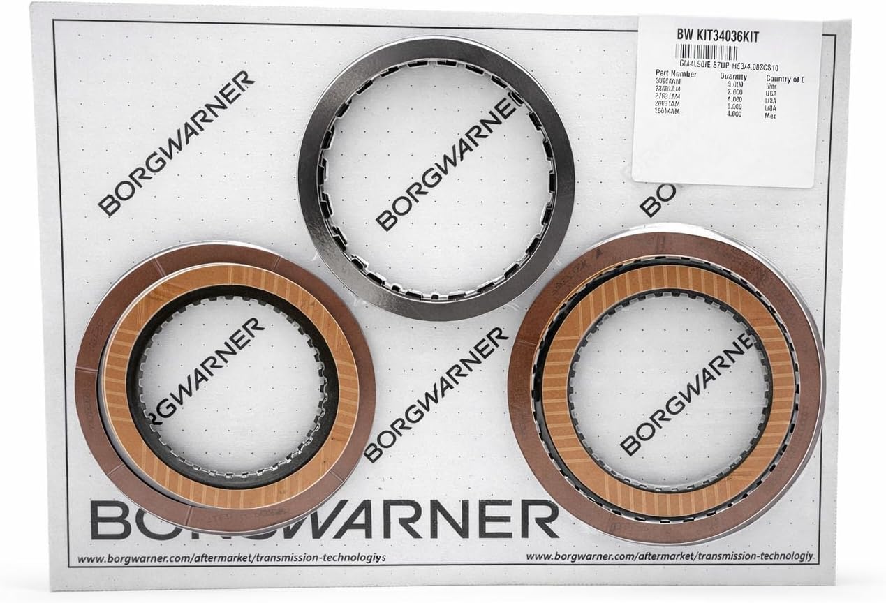 4L60E BorgWarner 34036KIT High Energy Friction Module