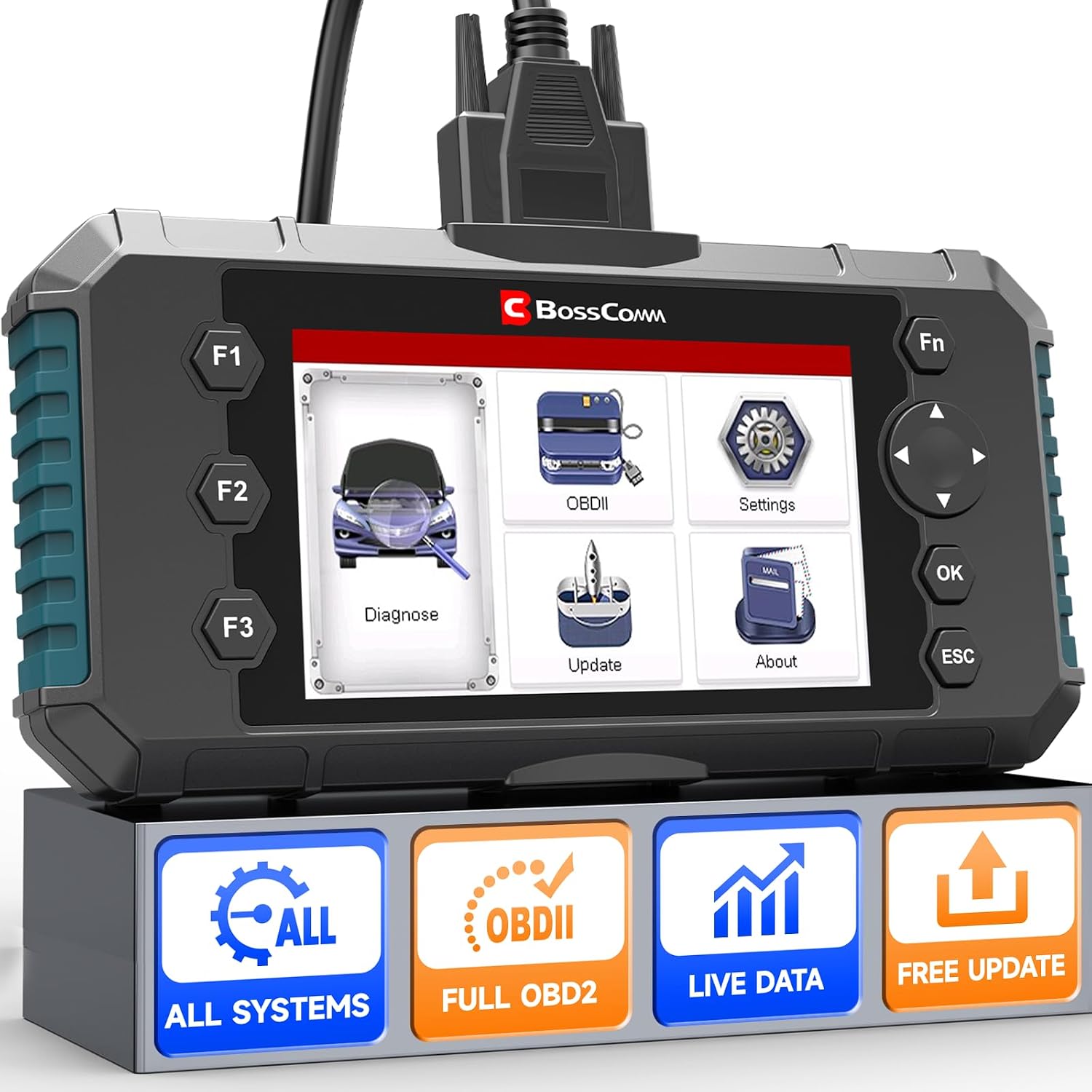 BOSSCOMM IFIX435 Full System OBD2 Transmission Scanner