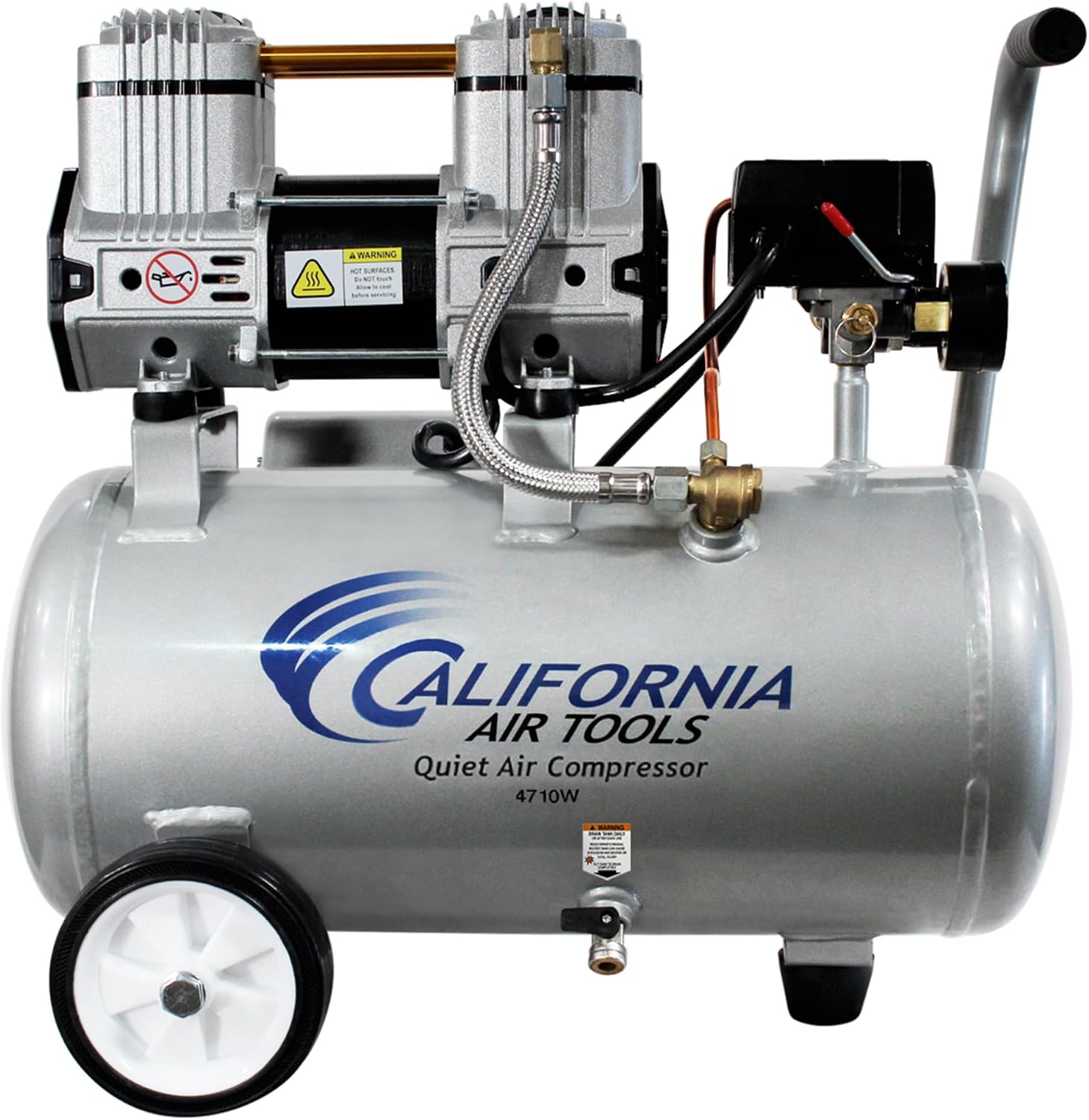 Quiet Oil-Free Air Compressor 4.7 Gallon CAT-4710W