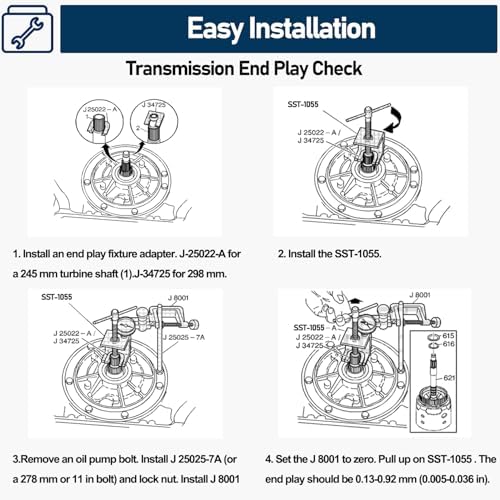 SST-1055 GM Oil Pump Body Remover & End Play Checking Tool, Replaces J-24773-A / T-1055 view 3