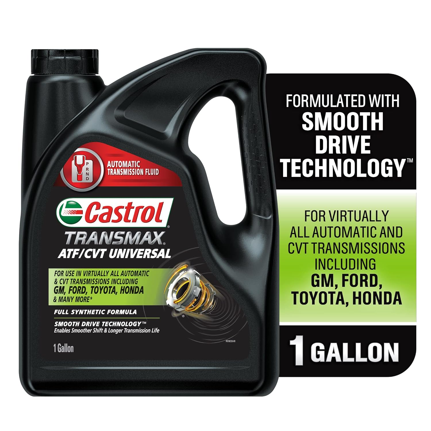 Castrol Transmax ATF/CVT Universal Automatic Transmission Fluid, 1 Gallon view 2