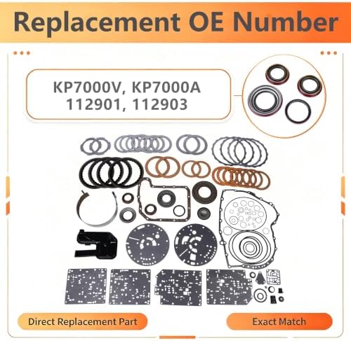 CD4E Transmission Master Rebuild Kit with Pistons view 3