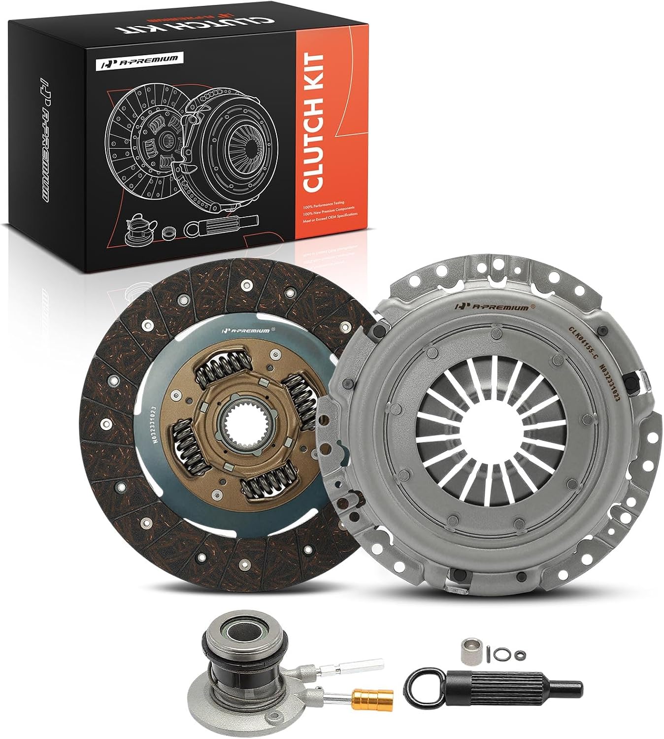 Chevrolet S10 Clutch Kit with Slave Cylinder, 2.2L