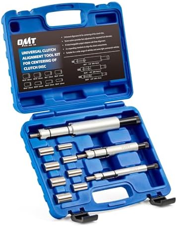 11-Piece Universal Clutch Alignment Tool Kit with 3 Expanding Spindles and 8 Pilot Bearing Adapters
