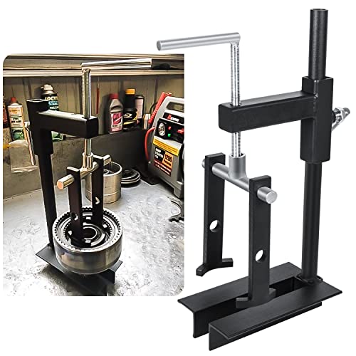 T-0158 Clutch Drum Spring Compressor, Heavy-Duty Steel Bench-Mount Transmission Tool view 2