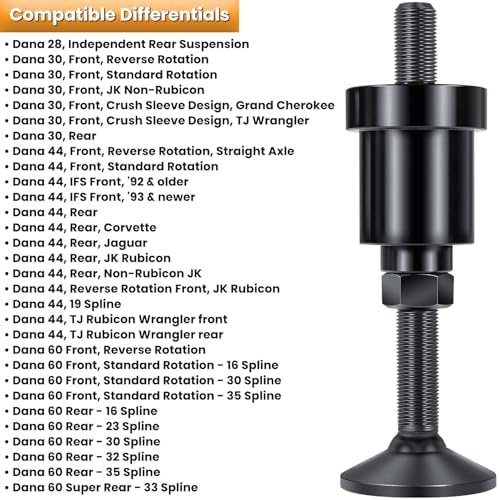 Inner Axle Side Seal Installer Tool for Dana 30, 44 and 60 Front and Rear Differentials view 3