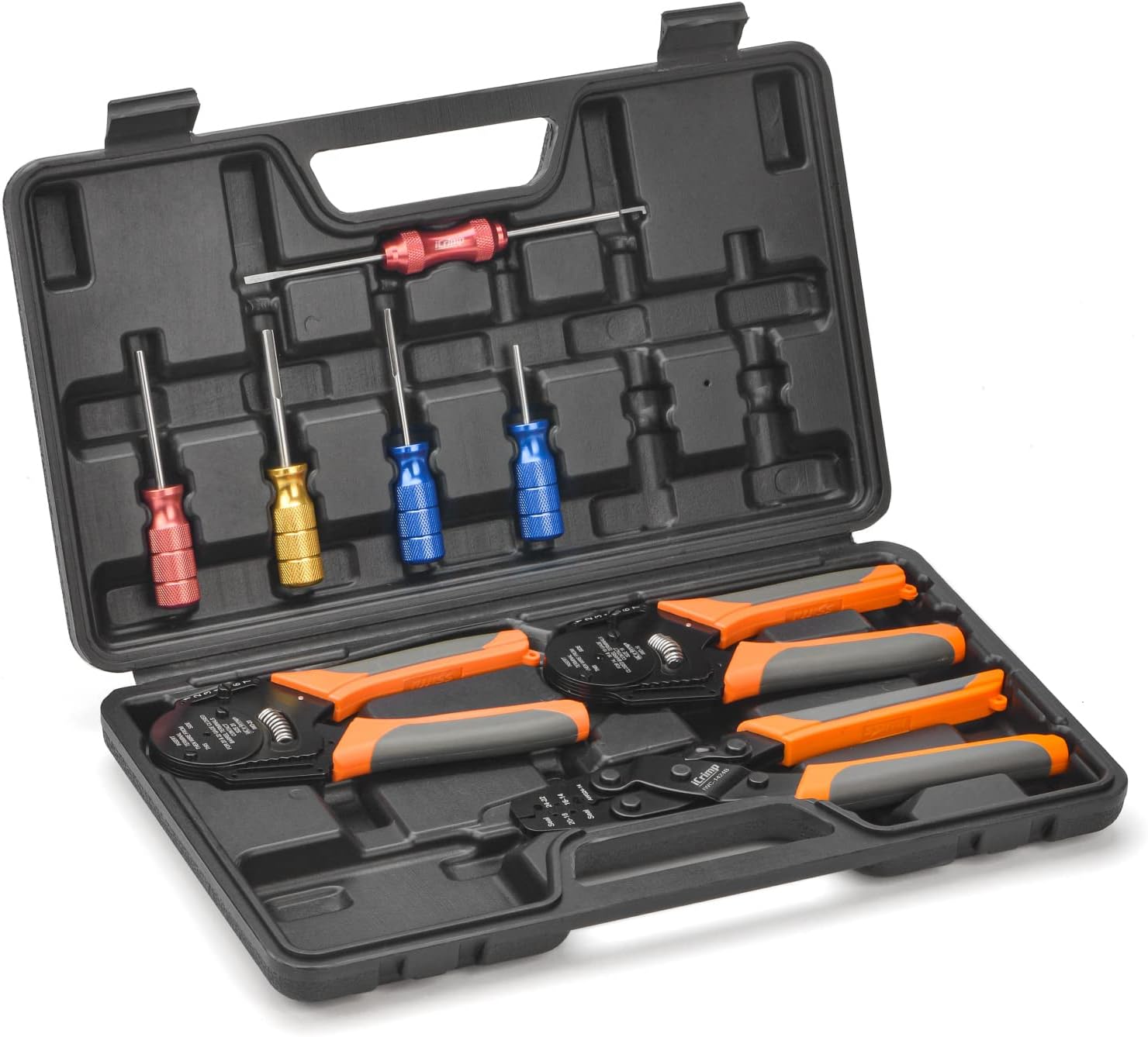 Deutsch and Weather Pack Terminal Crimper Kit, 8-Piece