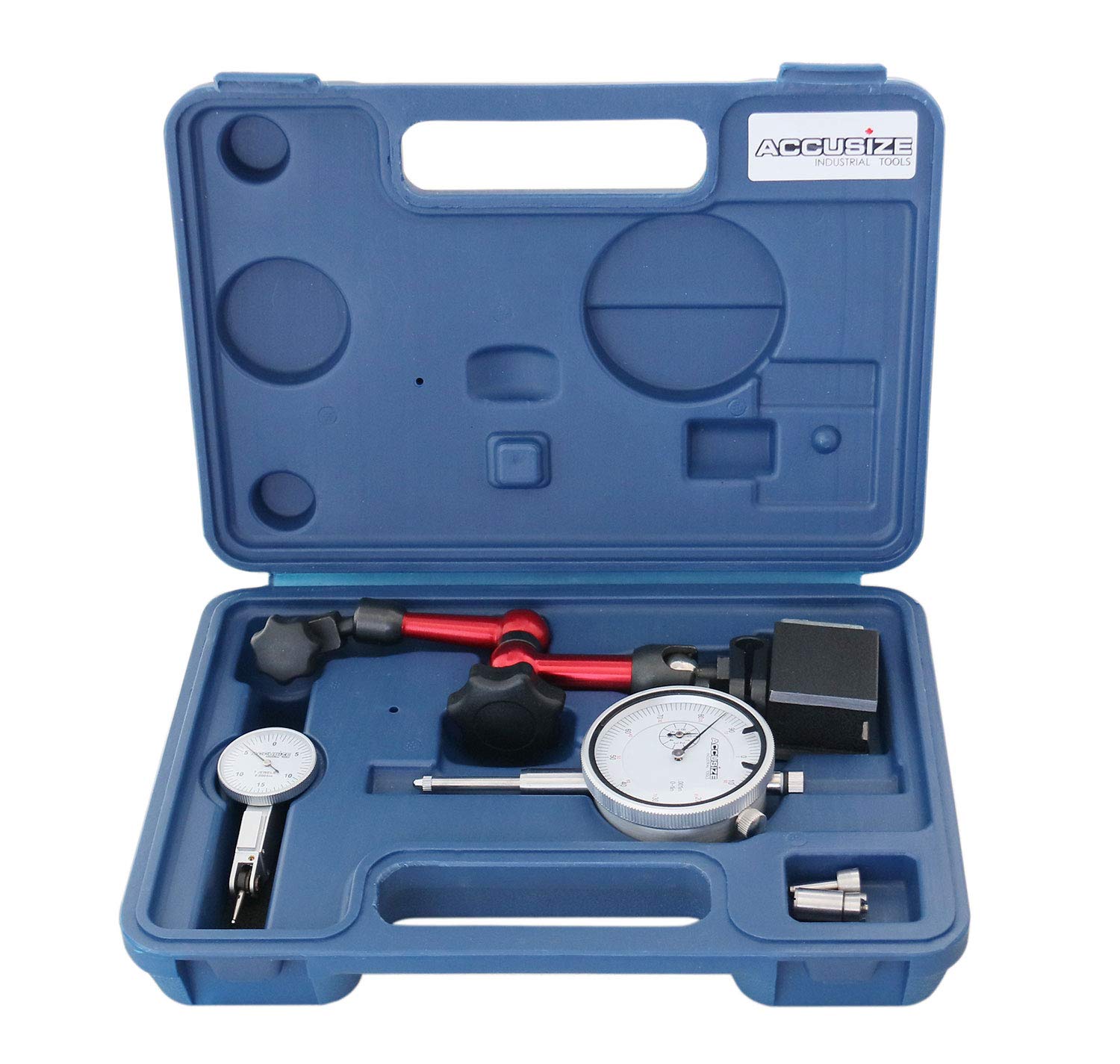 Dial Indicator Test Indicator and Magnetic Base Set 3-Piece view 2