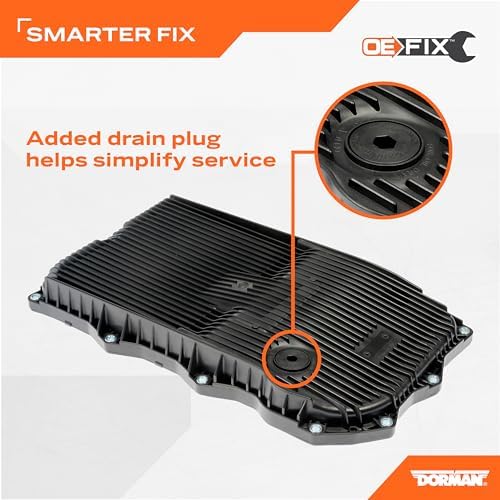 Dorman 265-850 ZF 8HP Transmission Pan with Drain Plug view 2