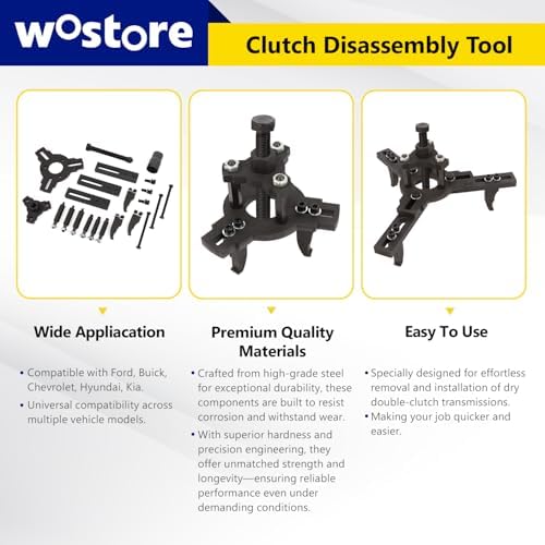 DPS6 Dry Dual Clutch Remover Installer Kit with Case view 2